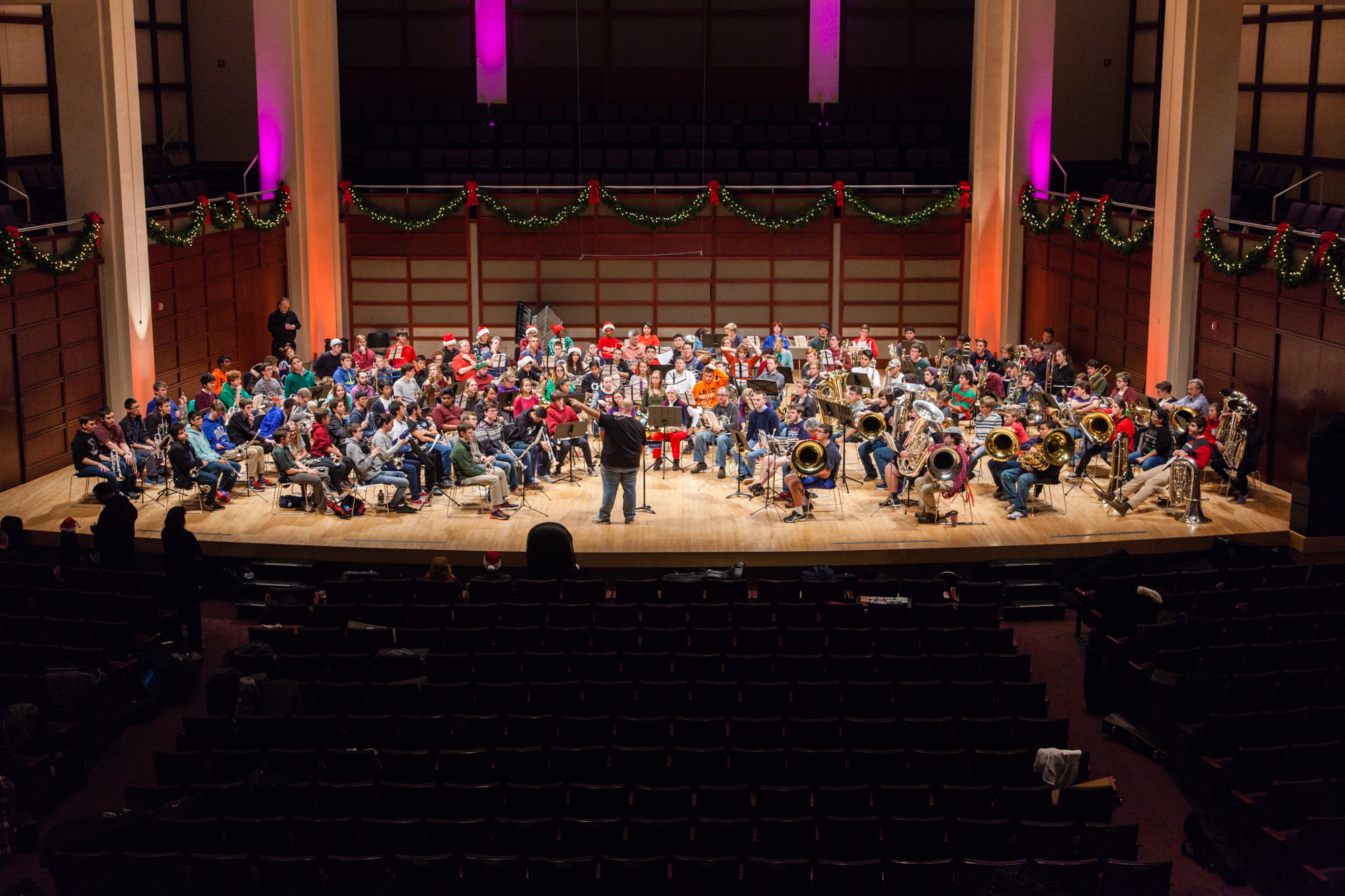 Brassmas — holiday carols with a community brass ensemble