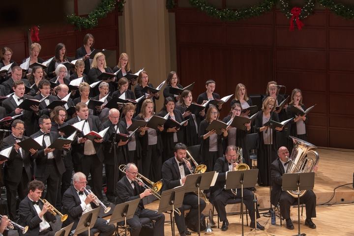 Performing with the North Carolina Master Chorale
