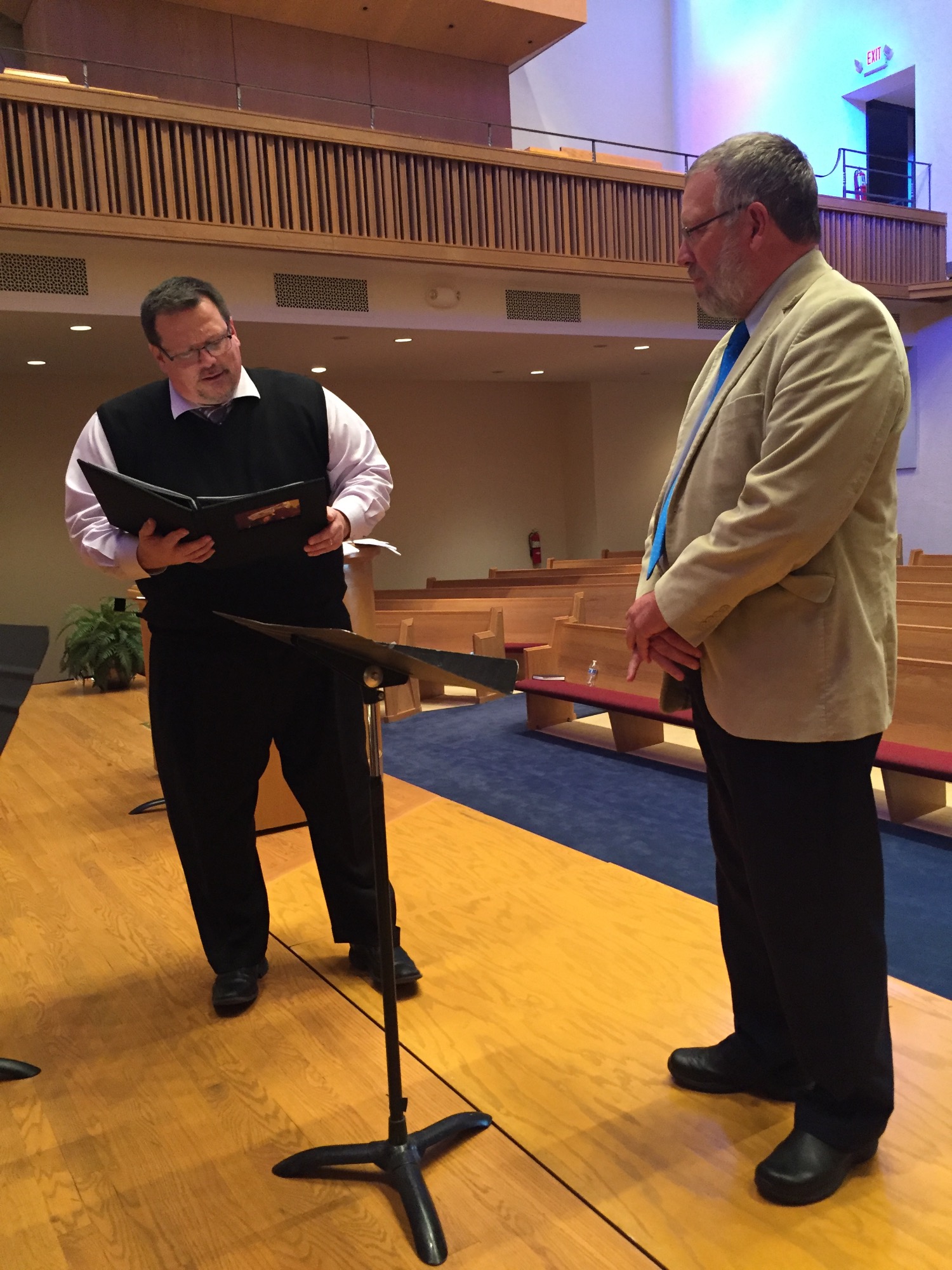 My mentors — Dave Lewis and Mark Norman