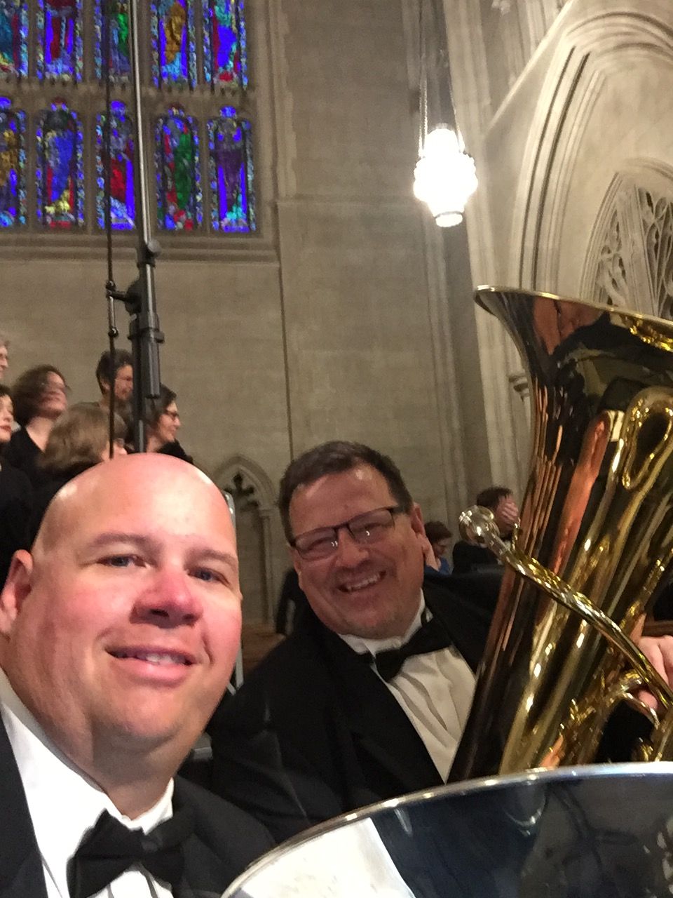 Berlioz Te Deum — a performance with two tubas